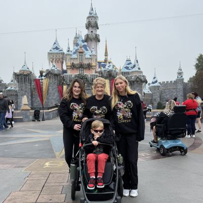 Bucket list item being at Disneyland with my family during Christmas time. Truly a magical experience!